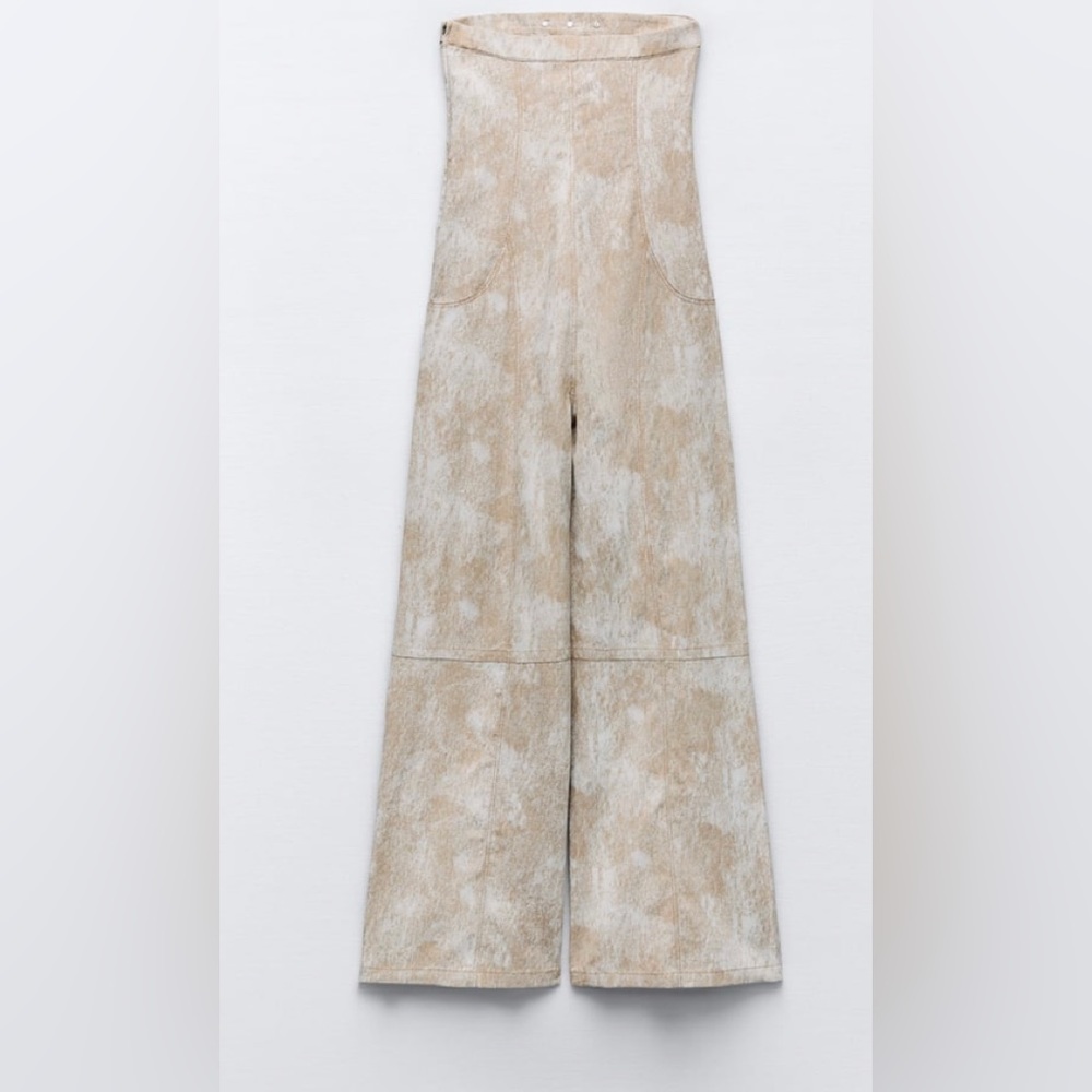 NEW ZARA linen jumpsuit